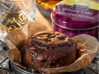 Choice of Whisky, Liqueur & Chocolate Cake Selection (3 Pack)